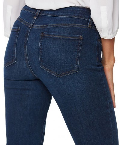 Marilyn Tummy-Control Straight-Leg Jeans Brown $34.70 Jeans