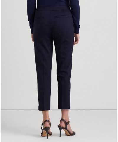 Straight Ponte Pant Blue $43.20 Pants