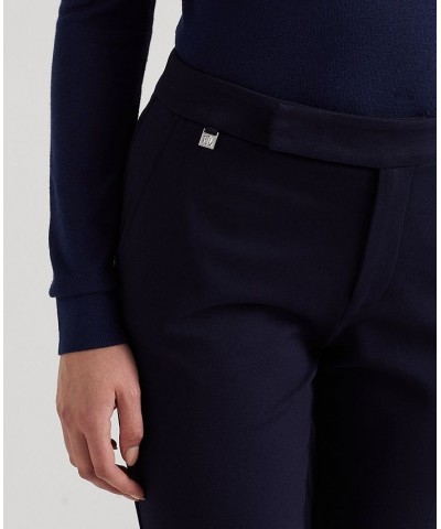 Straight Ponte Pant Blue $43.20 Pants