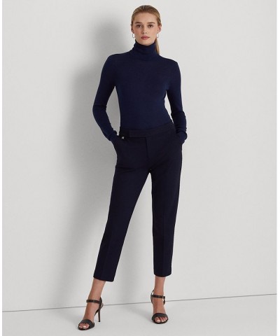 Straight Ponte Pant Blue $43.20 Pants