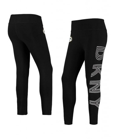 Women's Black Green Bay Packers Sami High Waisted Leggings Black $32.39 Pants