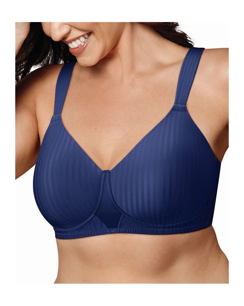 Secrets Perfectly Smooth Shaping Wireless Bra 4707 Online Only Blue $11.76 Bras