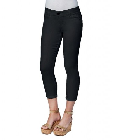 Women's Ab Solution Roll Cuff Crop Jeans Black $39.48 Jeans