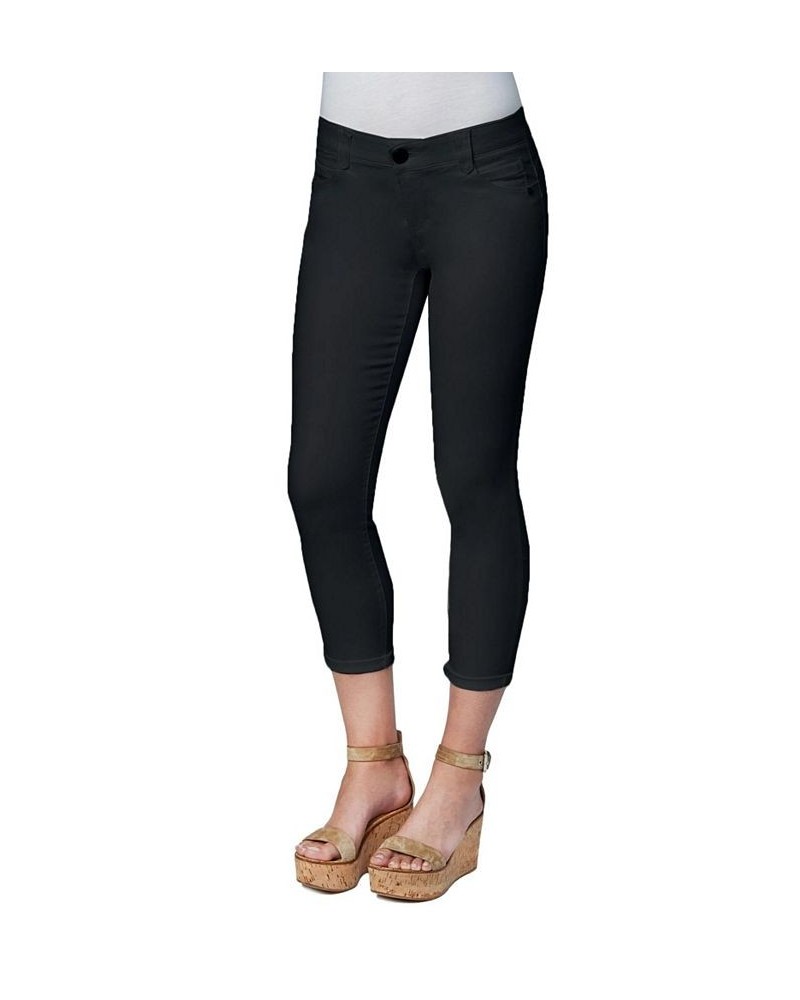 Women's Ab Solution Roll Cuff Crop Jeans Black $39.48 Jeans