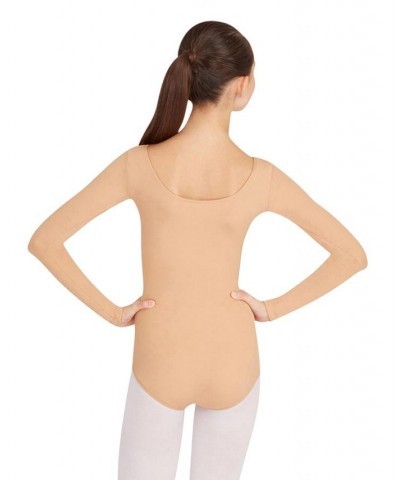 Long Sleeve Leotard Baby Blue $19.91 Tops