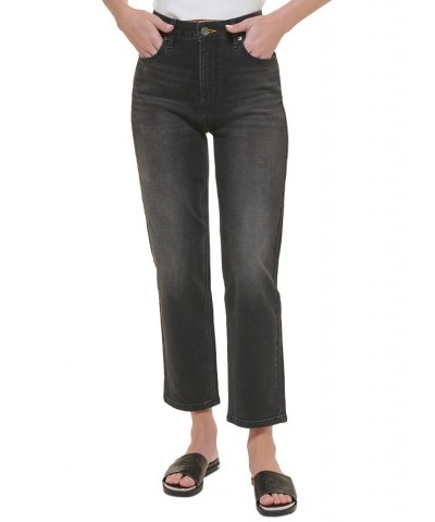 Women's Waverly Straight-Leg Jeans Gray $29.14 Jeans