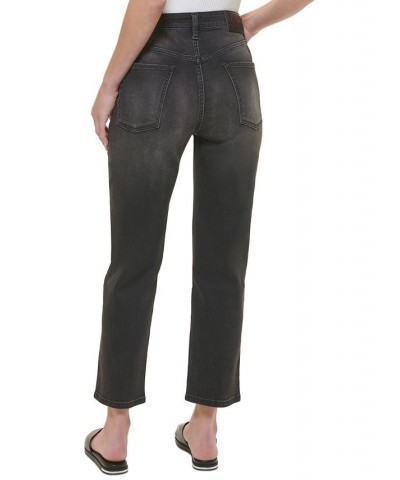 Women's Waverly Straight-Leg Jeans Gray $29.14 Jeans