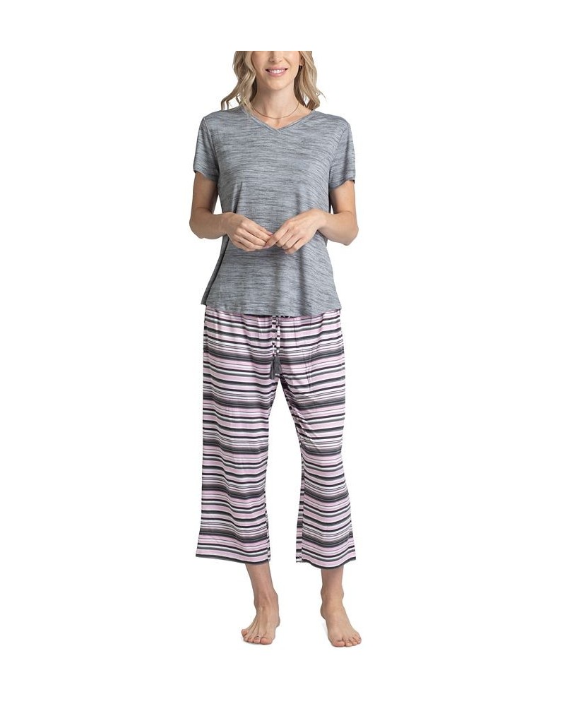 Plus Size 3-Pc. Pajama Set Gray $29.04 Sleepwear