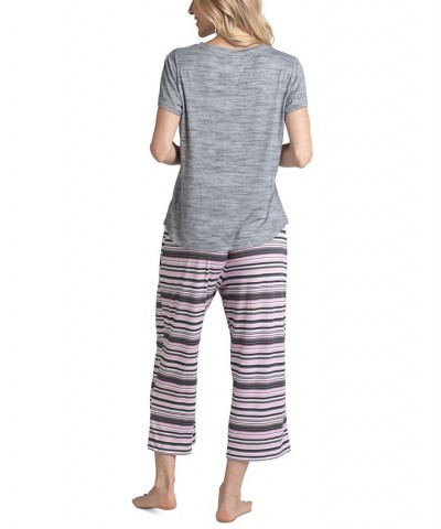 Plus Size 3-Pc. Pajama Set Gray $29.04 Sleepwear