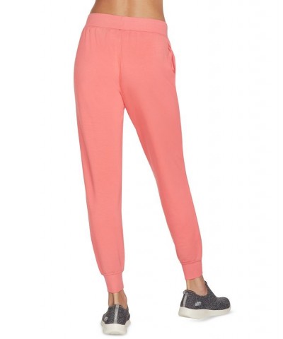 Women's Restful Drawstring Jogger Pants Orange $12.60 Pants