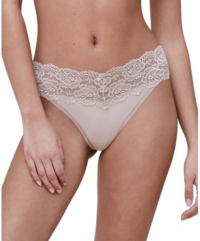 Women's Goddess Thong Underwear 371213 White $13.80 Panty