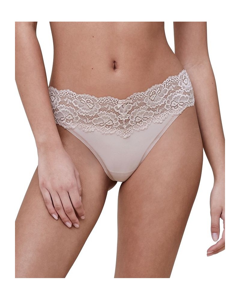 Women's Goddess Thong Underwear 371213 White $13.80 Panty