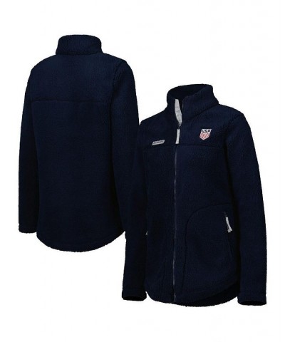 Women's Navy USMNT West Bend Full-Zip Jacket Navy $42.50 Jackets