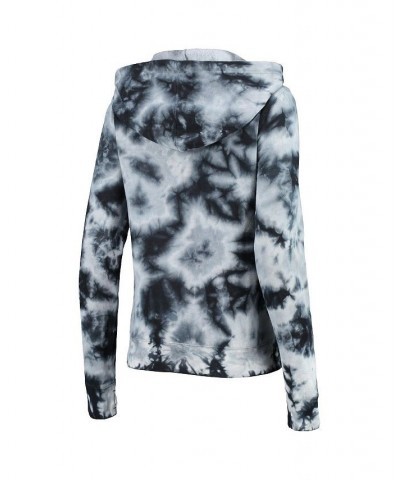 Women's Black Minnesota Vikings Tie-Dye Fleece Full-Zip Hoodie Black $32.80 Sweatshirts