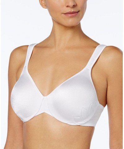 Live It Up 2-Ply Seamless Underwire Comfort Bra 3353 White $12.42 Bras