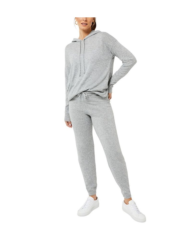 Sweater Jogger Maternity Pants Gray $47.07 Pants