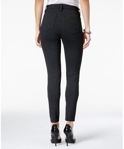 Juniors' Skinny Ponte Pants Black $13.44 Pants