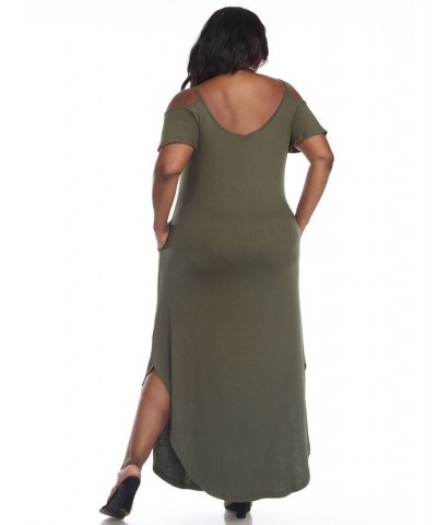 Plus Size Lexi Maxi Dress Olive $38.16 Dresses