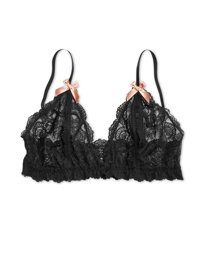 After Midnight Peek-A-Boo Bralette 977901 Black $27.90 Bras