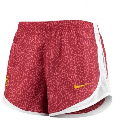 Women's Cardinal and White USC Trojans Performance Tempo Shorts $24.95 Shorts