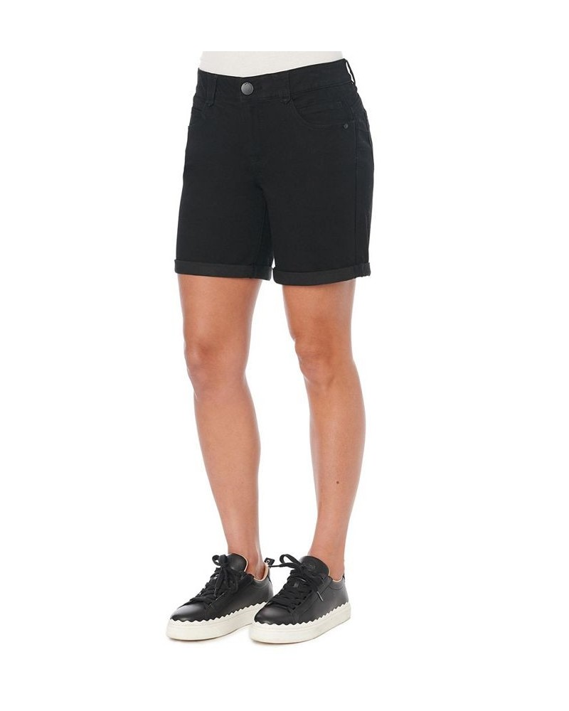 Women's Ab Solution Roll Cuff 7" Shorts Black $34.32 Shorts