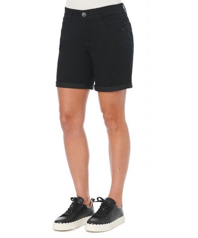 Women's Ab Solution Roll Cuff 7" Shorts Black $34.32 Shorts