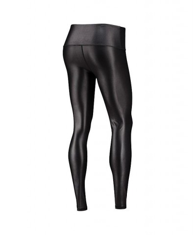 Women's Black Alabama Crimson Tide Shine Liquid Leggings Black $27.30 Pants