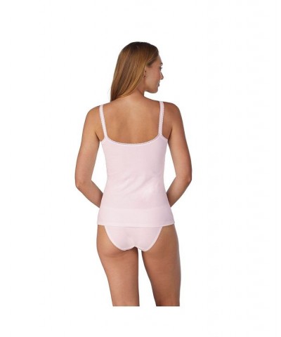 Women's Cabana Cotton Reversible Camisole Blush $17.23 Lingerie