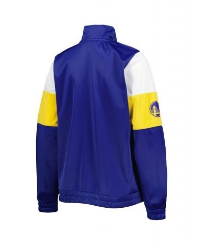 Women's Royal Golden State Warriors Change Up Full-Zip Track Jacket Royal $39.95 Jackets