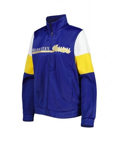 Women's Royal Golden State Warriors Change Up Full-Zip Track Jacket Royal $39.95 Jackets