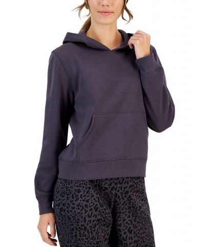 Women's Solid Sweatshirt Hoodie Regular & Petites Deep Charcoal $11.99 Sweatshirts