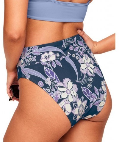 Nina Women's Swimwear Panty Bottom Blue $13.72 Swimsuits