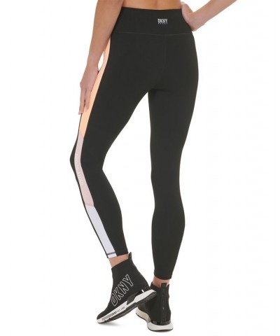 Women's Colorblocked High-Waist 7/8 Leggings Clementine $20.27 Pants