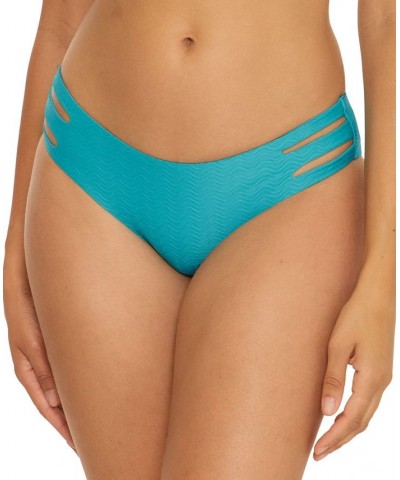 Women's Vibes Cut-Out Hipster Bikini Bottoms Gulf $35.10 Swimsuits