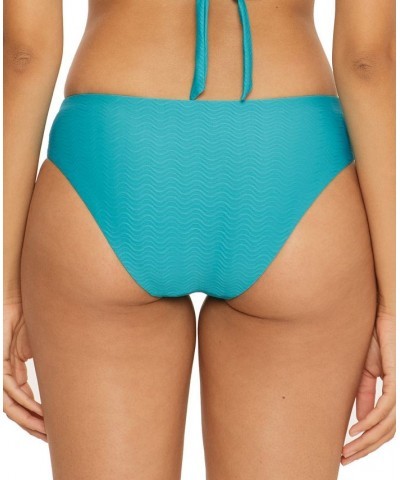 Women's Vibes Cut-Out Hipster Bikini Bottoms Gulf $35.10 Swimsuits