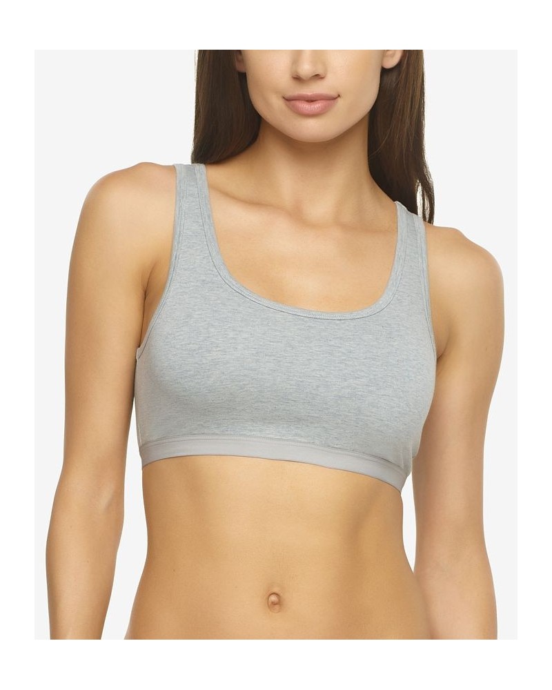 Organic Cotton Bralette Gray 1 $13.72 Bras