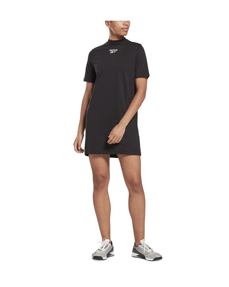 Women's T-Shirt Dress Black $16.74 Dresses