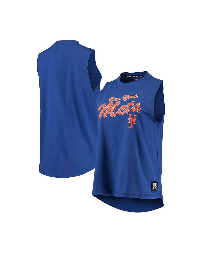 Women's Royal New York Mets Marcie Tank Top Royal $30.24 Tops