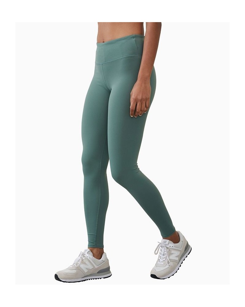 Women's Active Core Full Length Tight Pants Sage Leaf $27.99 Pants