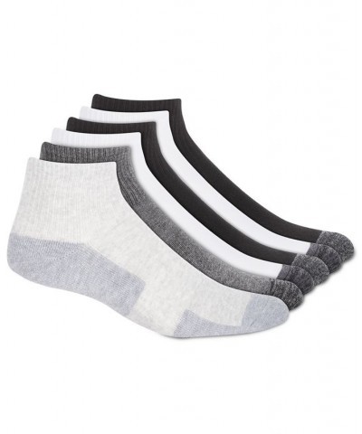 Women's 6-Pk. Tonal Quarter Crew Socks Charcoal Heather $14.10 Socks