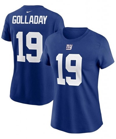 Women's Kenny Golladay Royal New York Giants Name Number T-shirt Royal $24.74 Tops