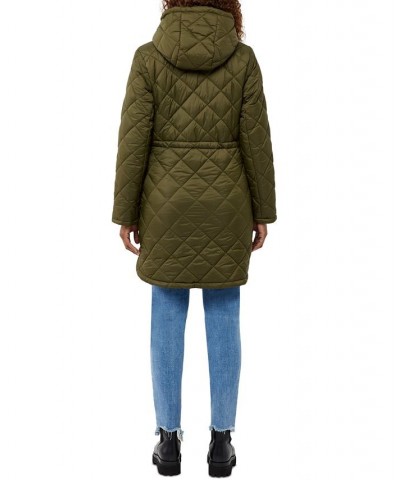 Weatherproof Maternity Anorak Puffer Coat Green $57.34 Jackets