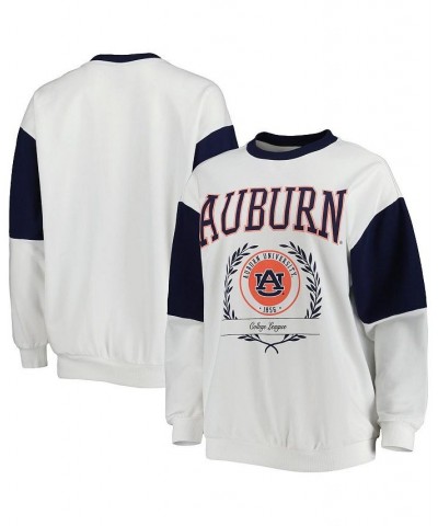 Women's Navy Auburn Tigers It's A Vibe Dolman Pullover Sweatshirt Navy $28.60 Sweatshirts