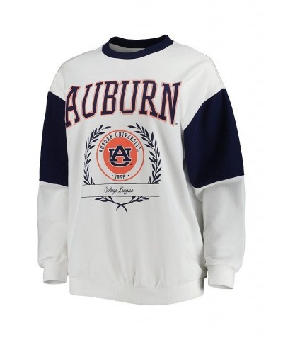 Women's Navy Auburn Tigers It's A Vibe Dolman Pullover Sweatshirt Navy $28.60 Sweatshirts