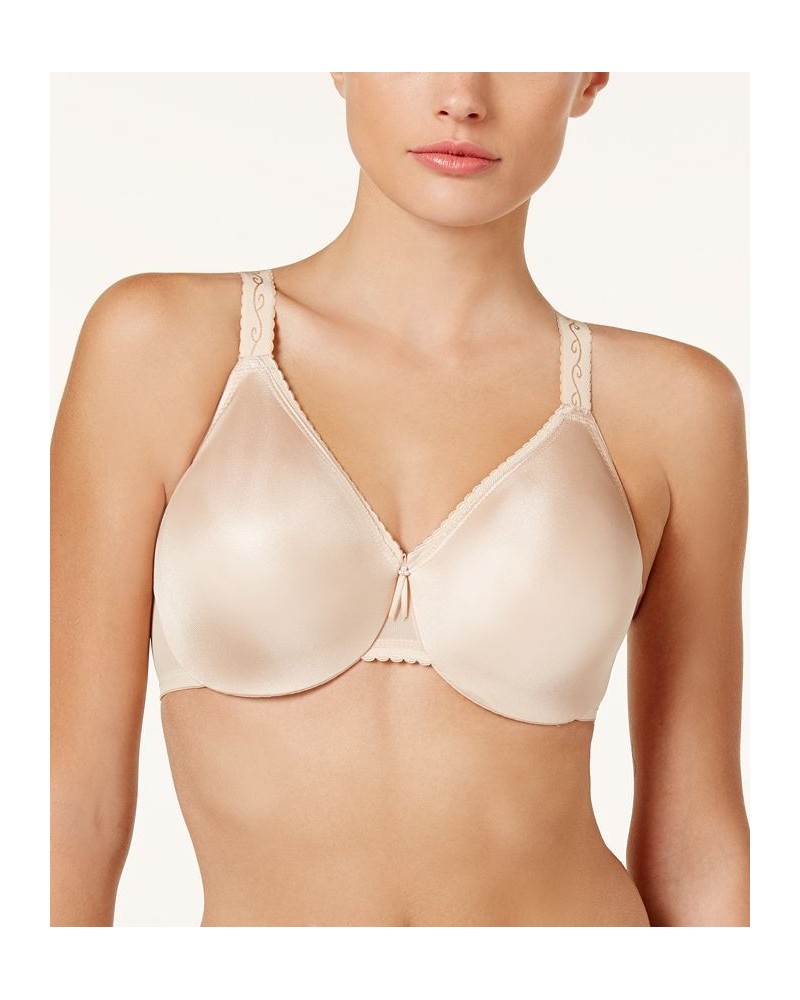 Full Figure Simple Shaping Minimizer Bra 857109 Tan/Beige $33.32 Bras