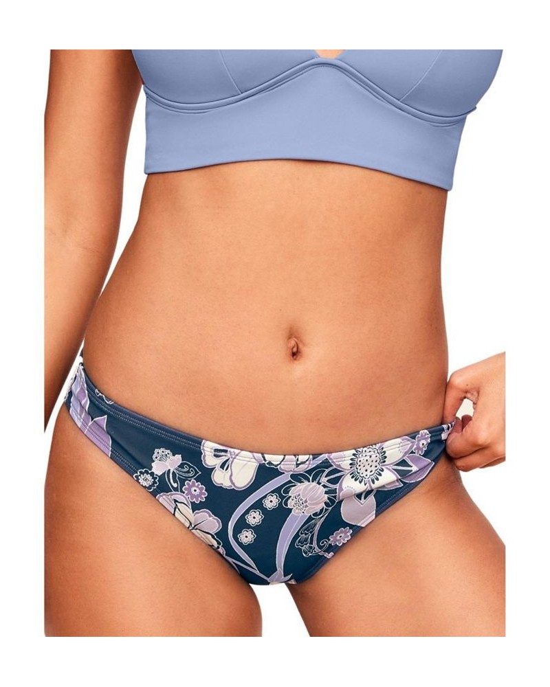 Nina Women's Swimwear Panty Bottom Blue $10.48 Swimsuits