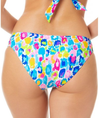 Juniors' Printed Strappy-Side Hipster Bikini Bottoms Multi $12.90 Swimsuits