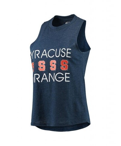 Women's Orange and Navy Syracuse Orange Tank Top and Pants Sleep Set Orange, Navy $29.25 Pajama