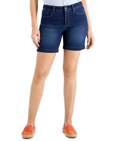 Women's Mid-Rise Jean Shorts Atlantic Wash $14.60 Shorts