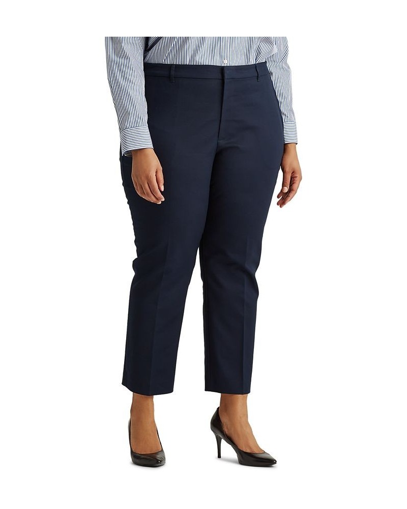 Plus Size Career Pants Navy $39.77 Pants